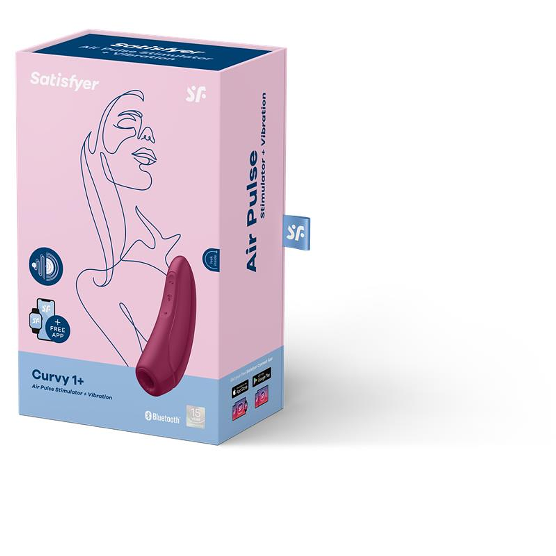 Stimulador Curvy 1+ Rose Red 6