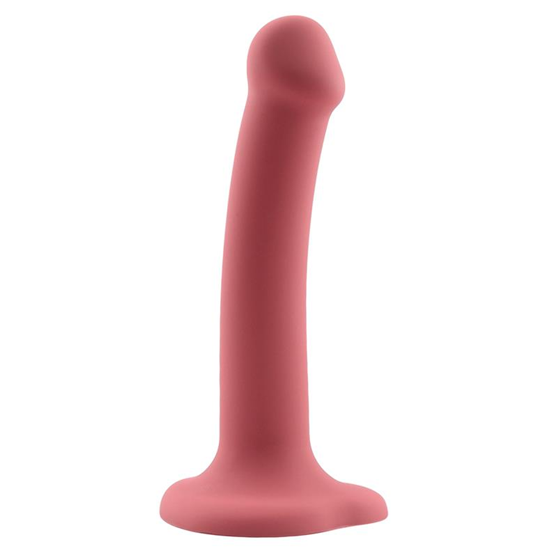 Bouncy Liquid Silicone Dildo Hiper Flexible 7.5 - 19 cm Size L Burgundy 3