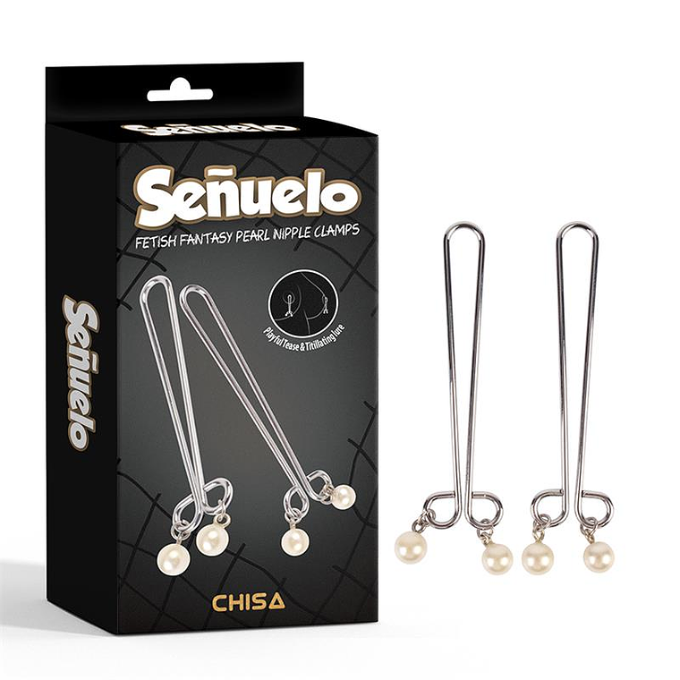 Señuelo Pearl Nipple Clamps 6