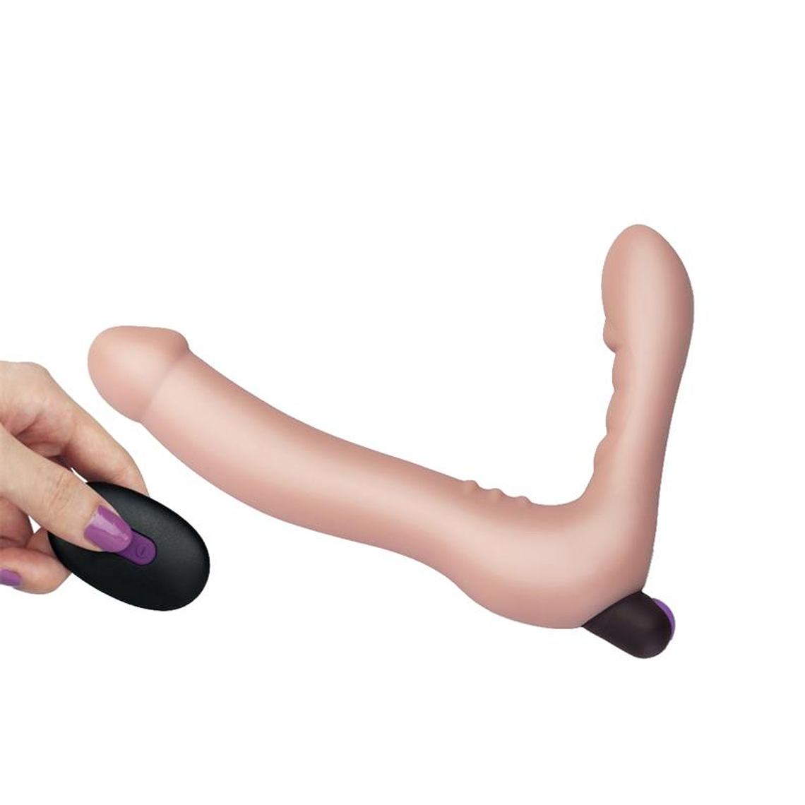 Strapless  Doble Dildo Silicone USB 3