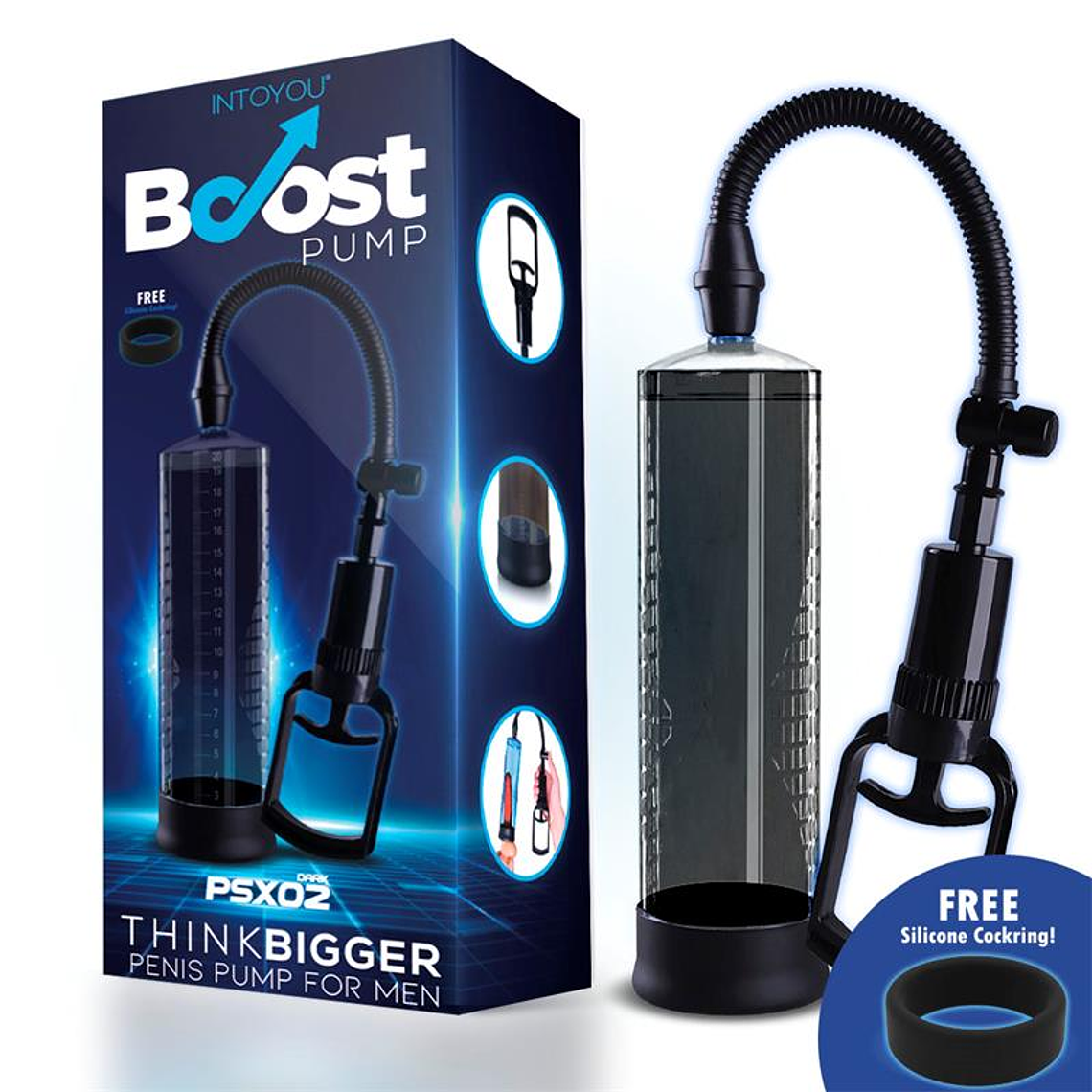 Manual Penis Pumo PSX02 Dark 1