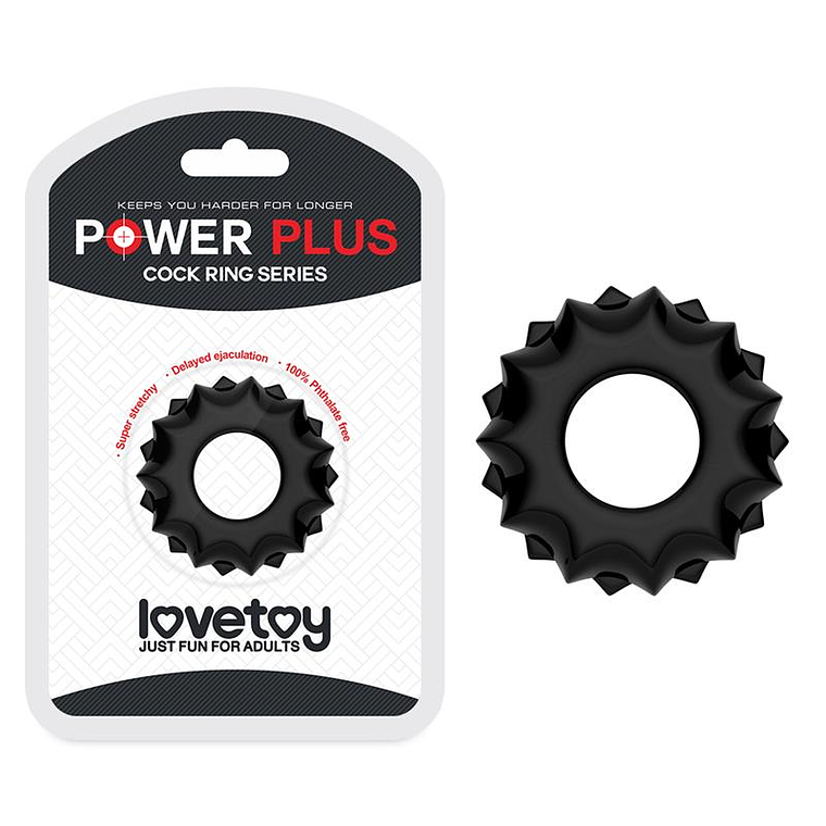 Penis Ring Power Plus Black 6