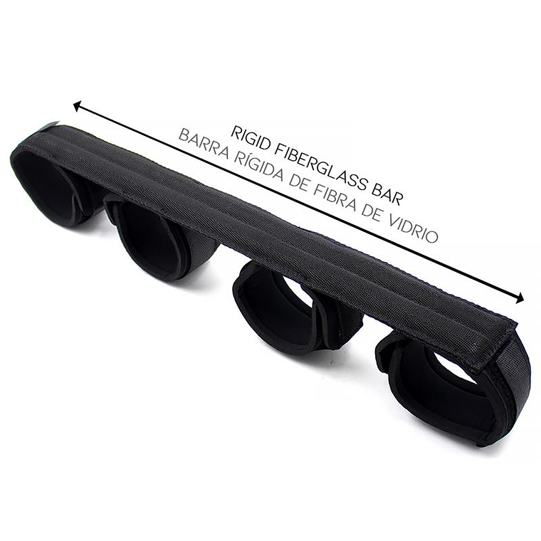 Spreader Bar with Rigid Bar and Soft Cuffs 2