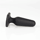 Menhir Anal Plug Silicone Black - Thumbnail 7