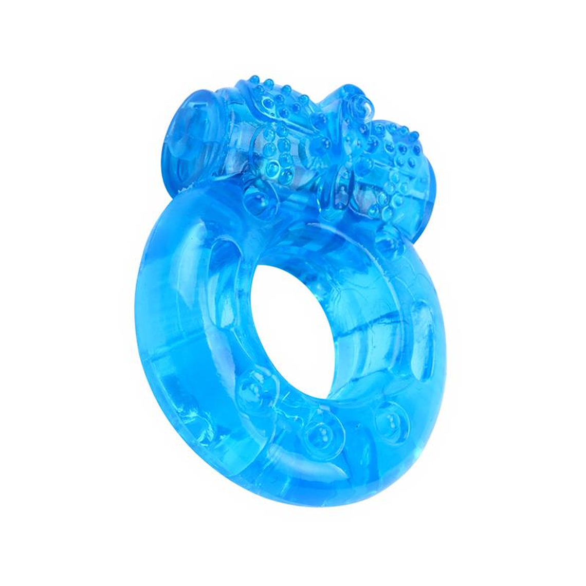 Vibrating Cock Ring 1.8 cm Blue 7