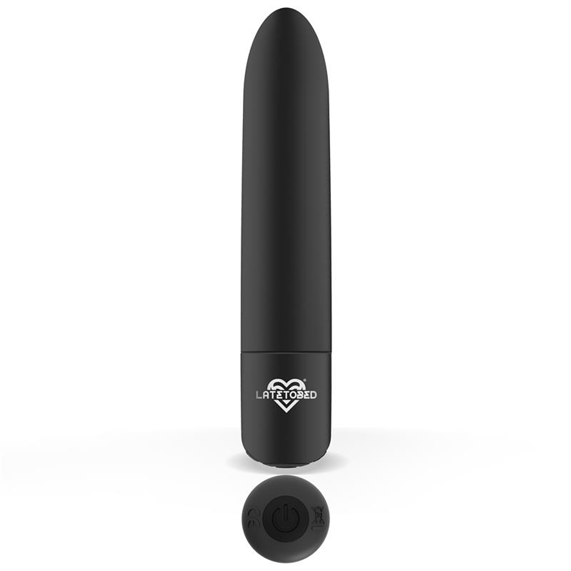 Shoty Vibrating Bullet USB 10 Speeds Powerful Motor Black 6
