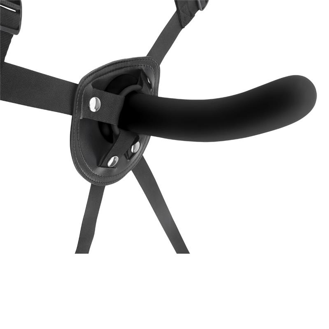 Strap-On with Dildo Raw Recruit Size L Black 3