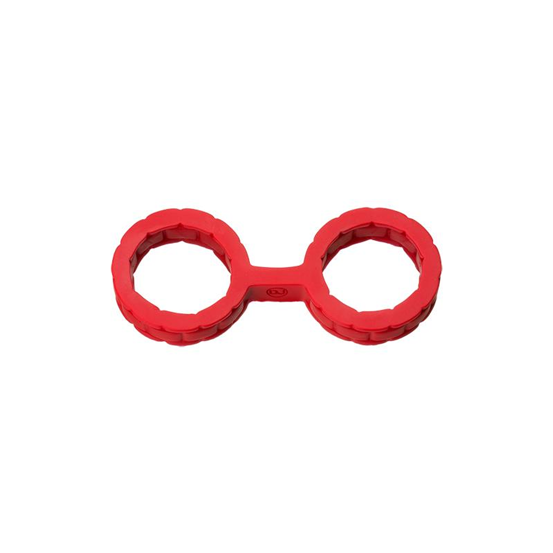 Japanese Handcuffs for Bondage  Premium Silicone Size S Red 1