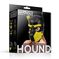 Hound Neoprene Dog Hound Removable Muzzle Black/Yellow One Size - vignette 6