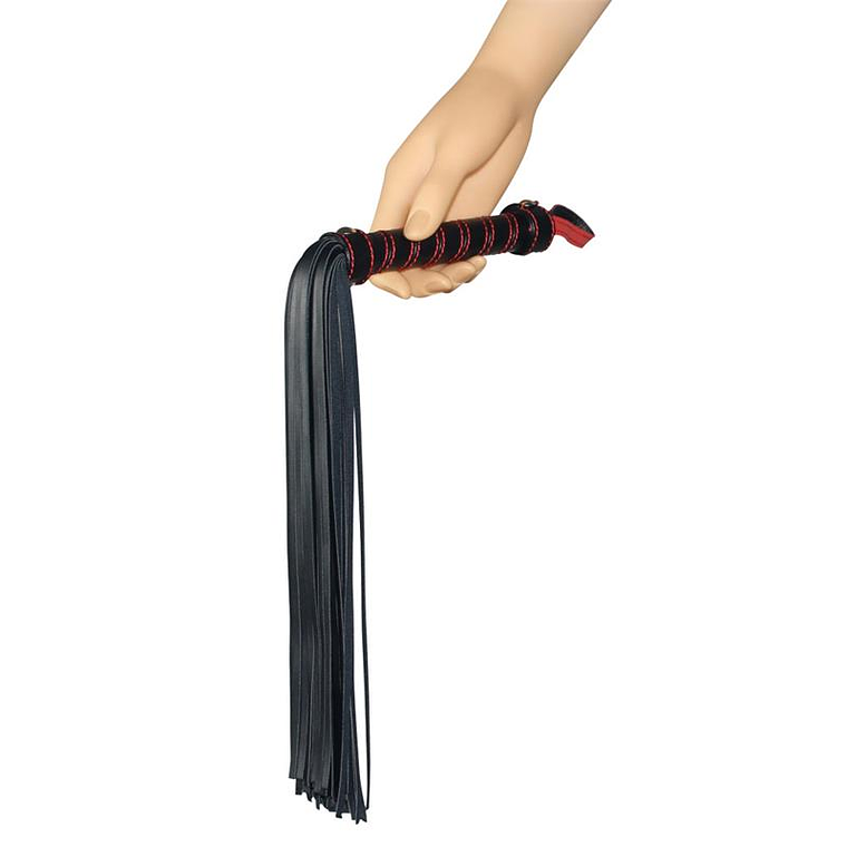 Beginners Flogger Bondage Black 4