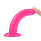 Stimulator Holy Dong 4.5 Liquid Silicone Pink - vignette 3