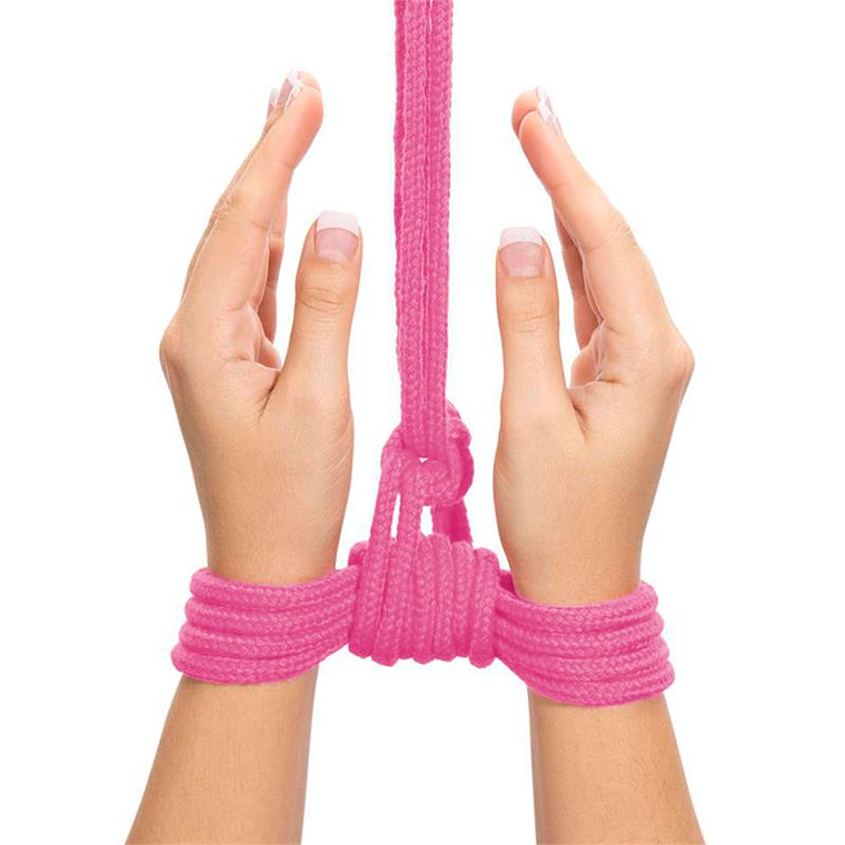 Bondage Rope Soft Pink 4