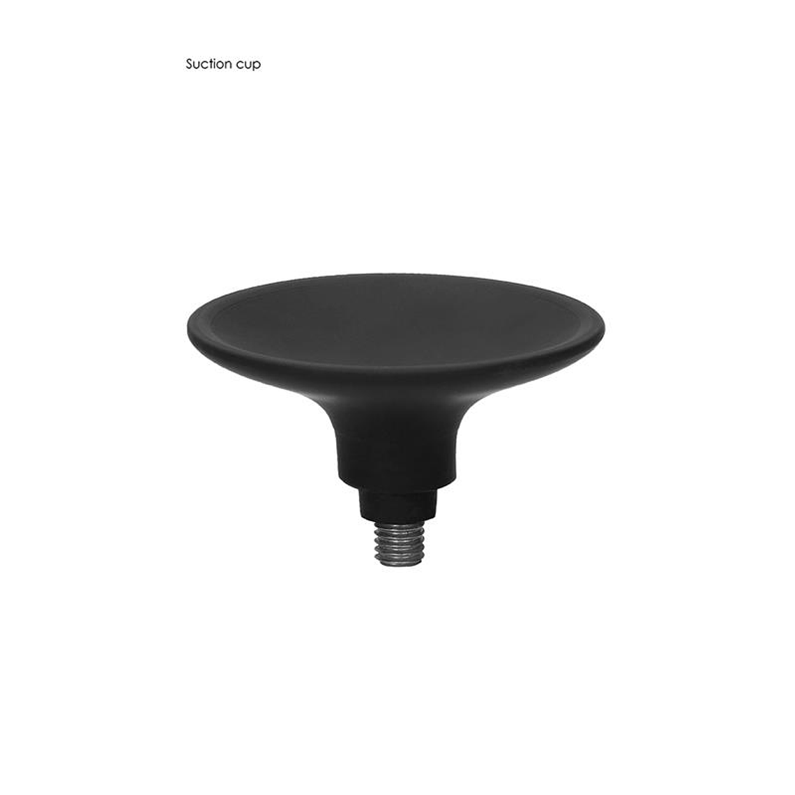 Butt Plug Set Pointed Large Suction Cup Black 5