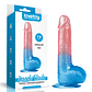 Dildo Dazzle Studs 7.5 Pink and Blue - Thumbnail 3