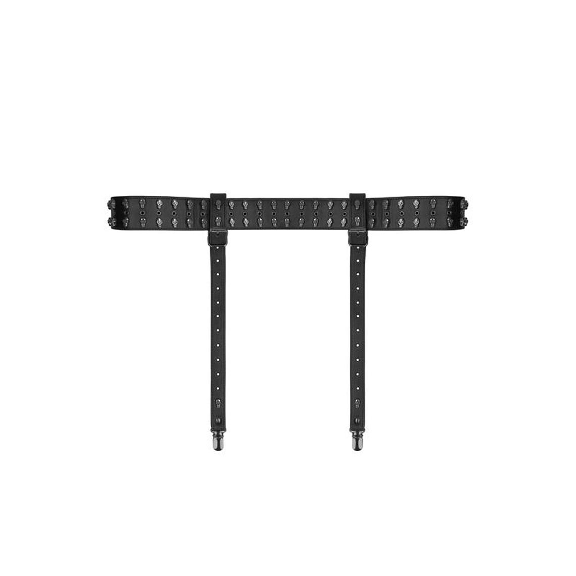 Ouch! Skulls and Bones Garter Belt with Skulls 1