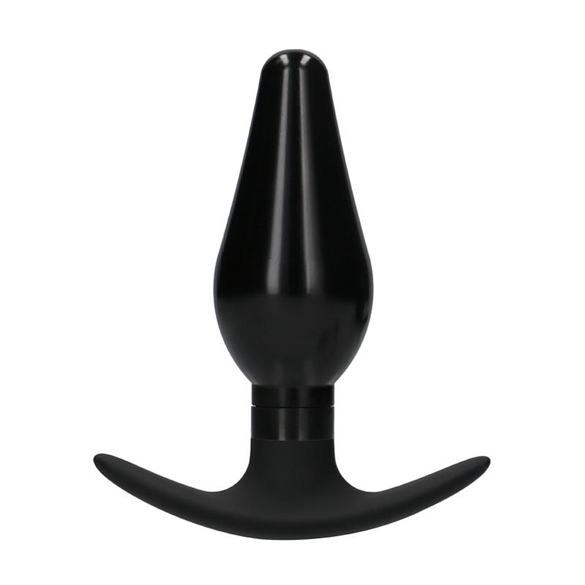 Butt Plug Set Pointed Large Suction Cup Black 7