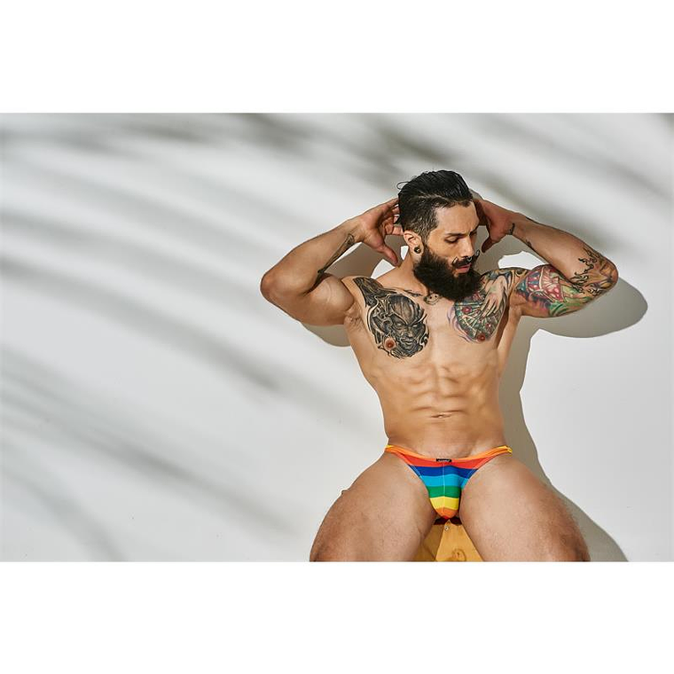 C4M03 Classic Thong Rainbow 5