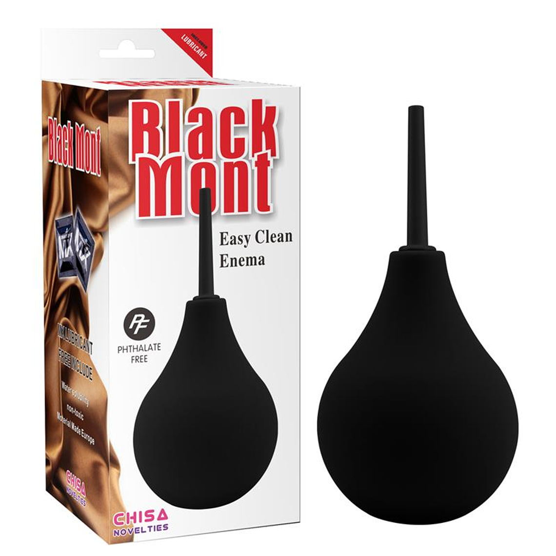 Anal Duche Easy Clean 17 cm Black 1