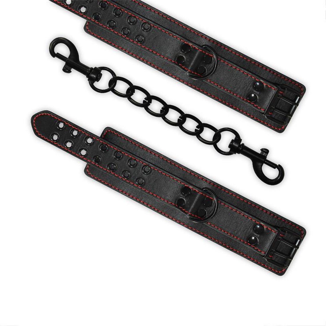 Ankle Cuffs Bondage Black 3