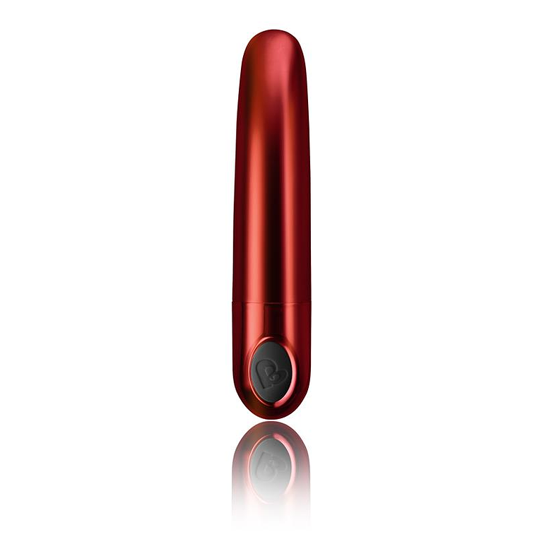 Truly Yours Vibrating Bullet Ruby Caress Metallic Red 1