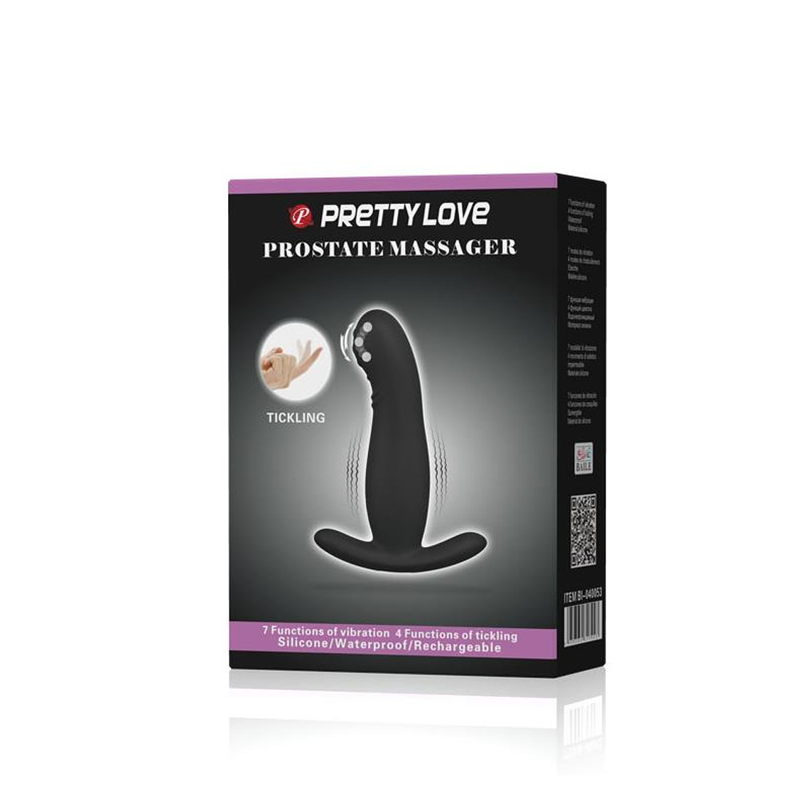 Vibrator Prostate Massager with Tickling Function 10