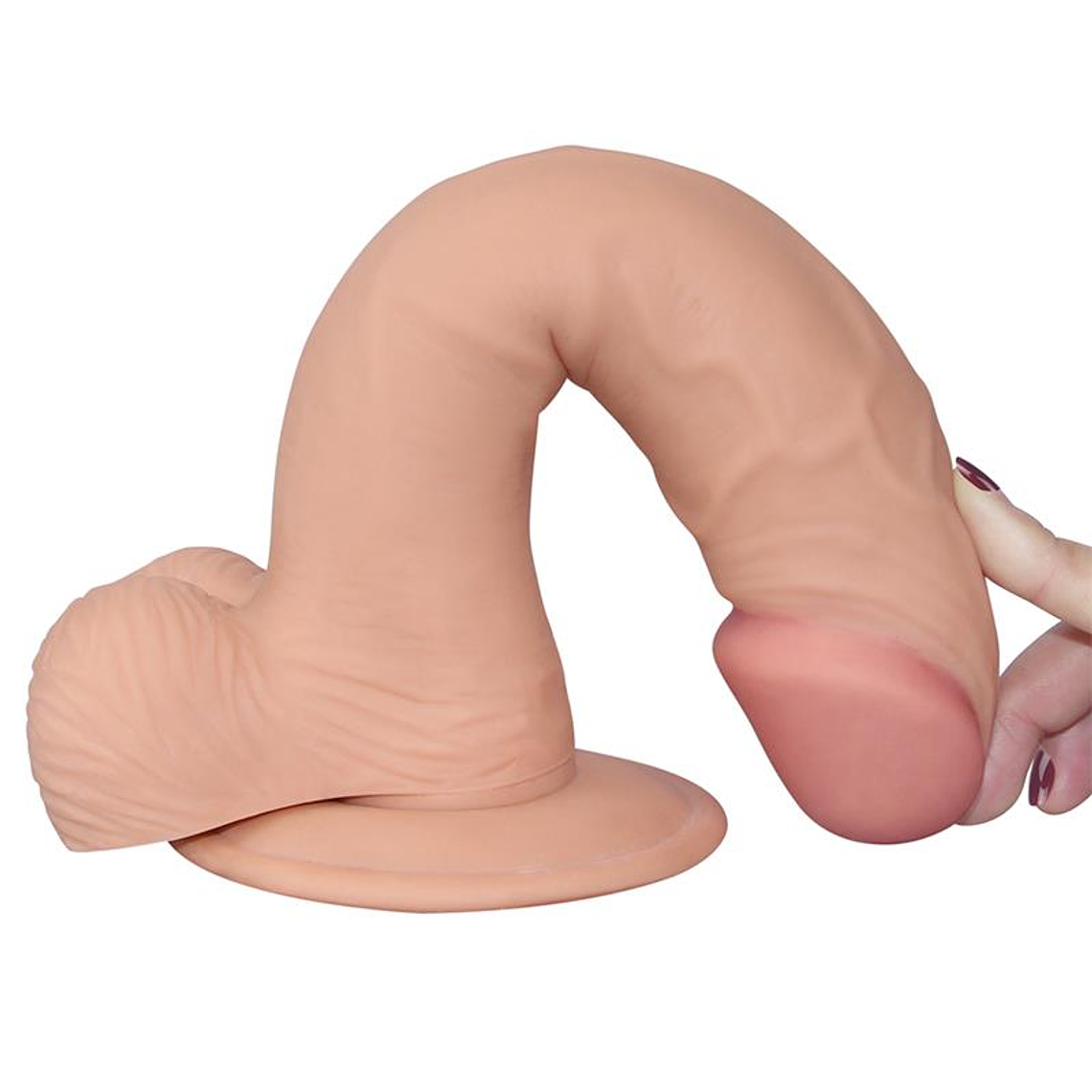 Dildo The Ultra Soft Dude 9 Flesh 5