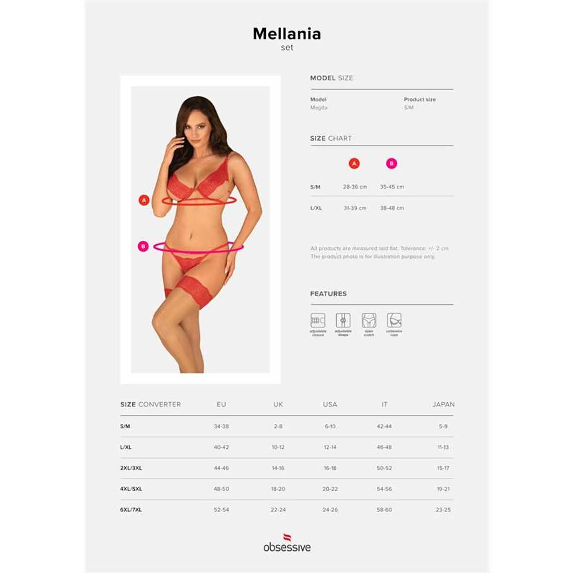 Mellania Bra Set With Thong 5