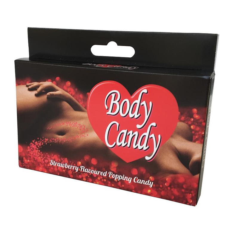 Popping Candy Strawberry Flavor Body Candy 2x16gr 1