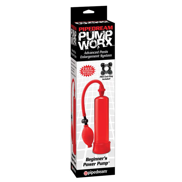 Pump Worx Beginners Power Pump Red 2