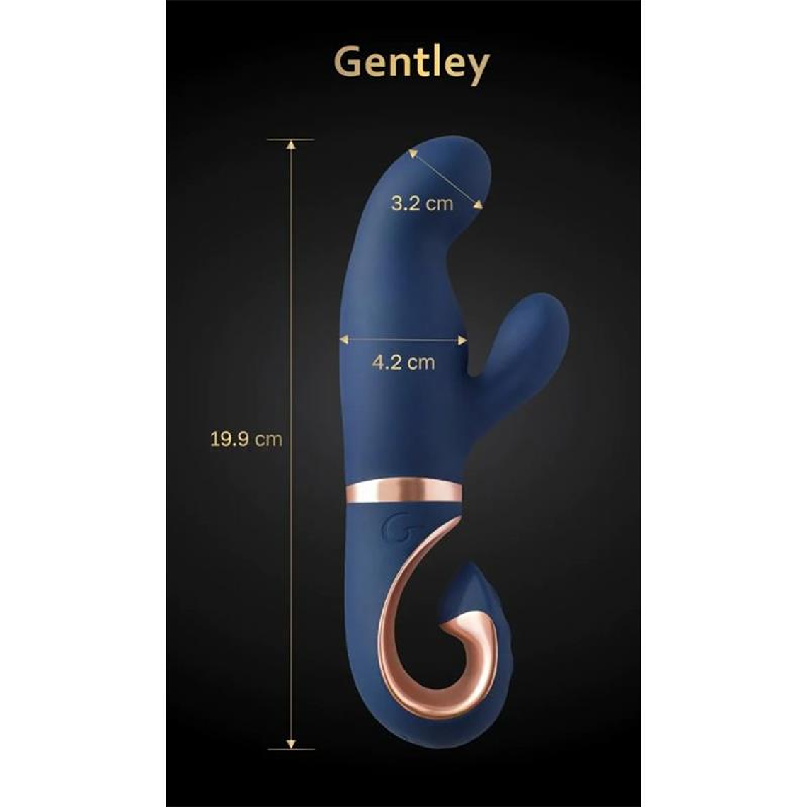 Gentley G-spot Vibe Caribbean Blue 4
