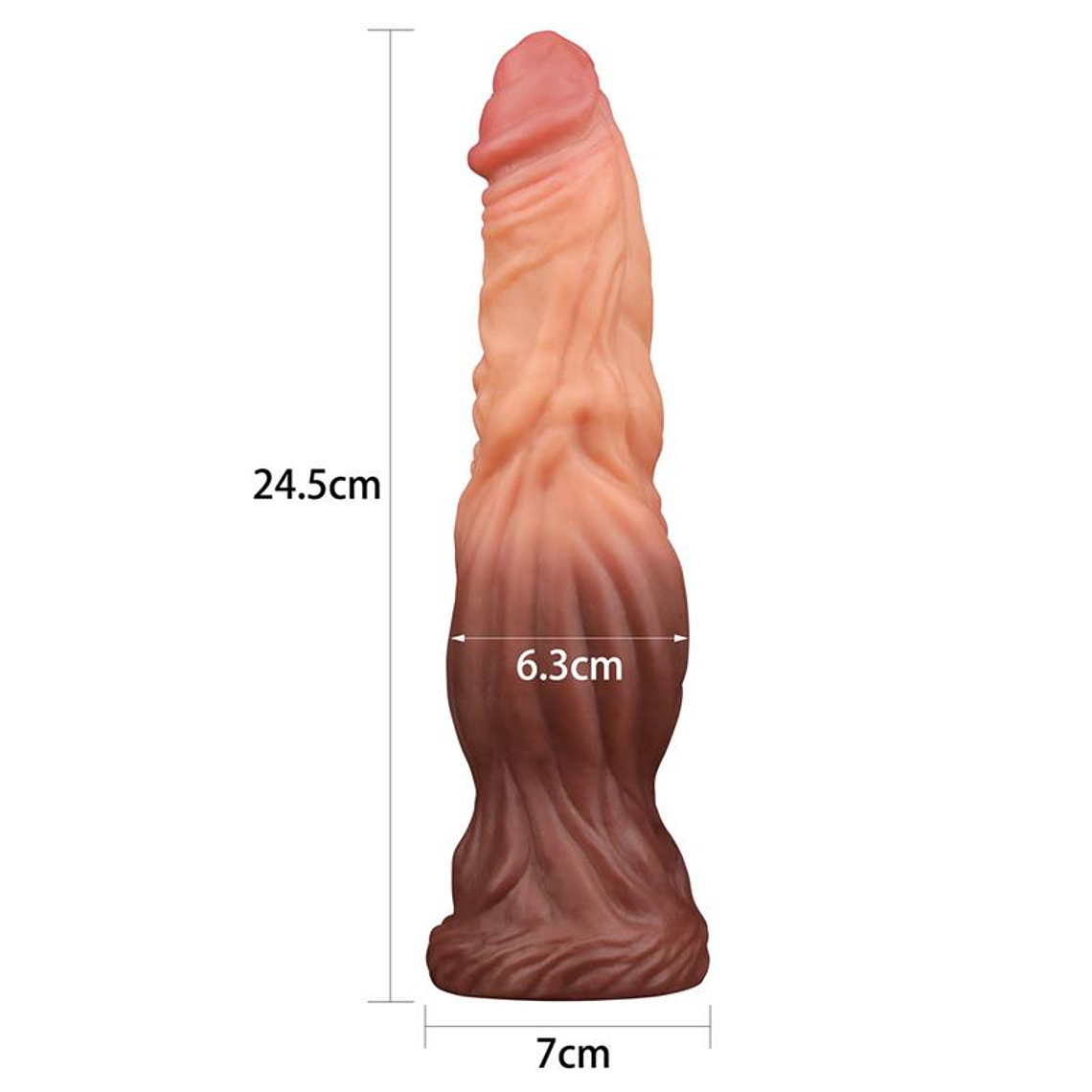Dildo Nature 9.5 Dual Layer 2