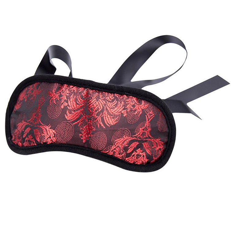 Blindfold Bicolor Black and Red 1