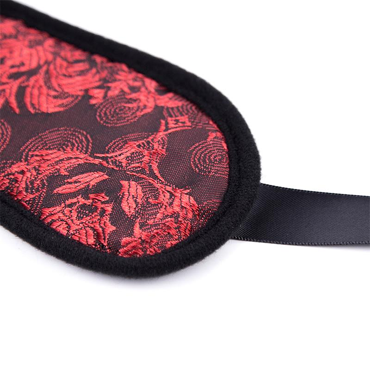 Blindfold Bicolor Black and Red 4
