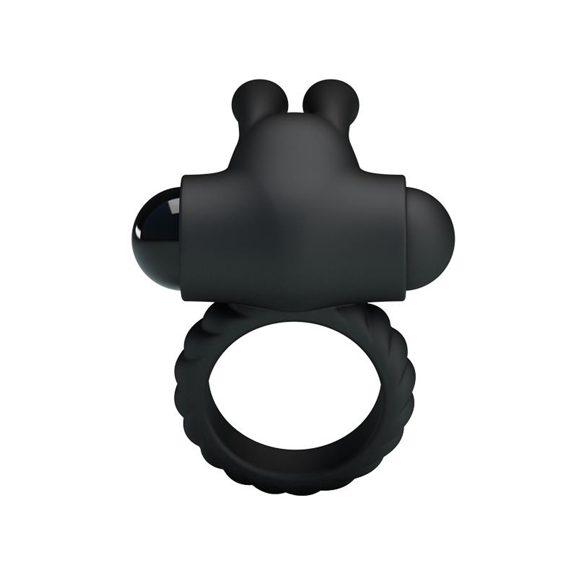 Vibrating Cock Ring Eudora Black 3