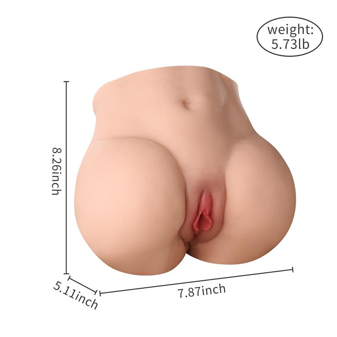 Lorre Realistic Masturbator 2.6 kg 10