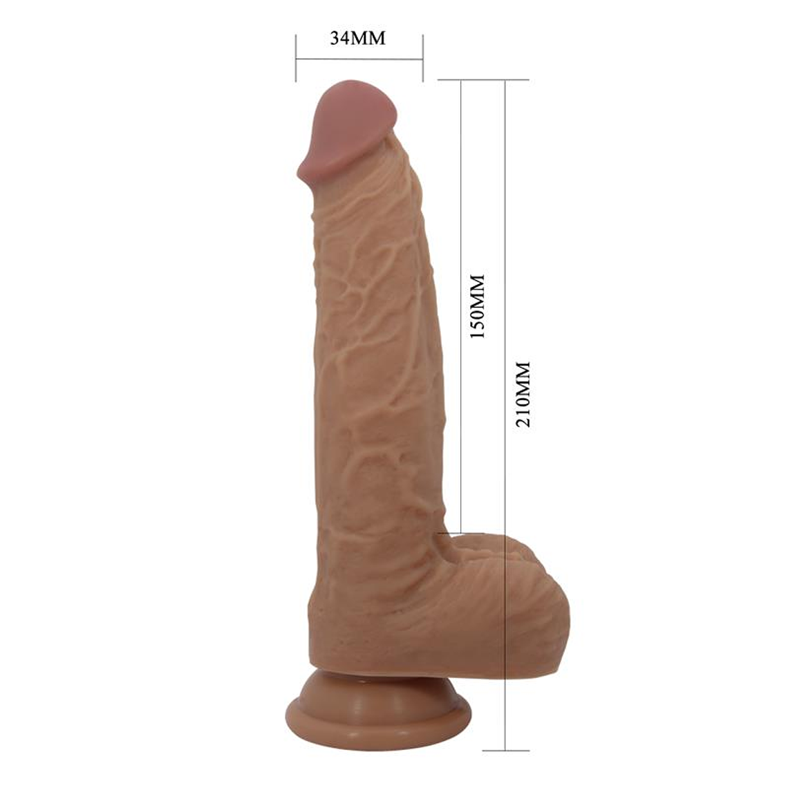 Jonathan Dildo with Vibration and Thrusting with Remote Control 8