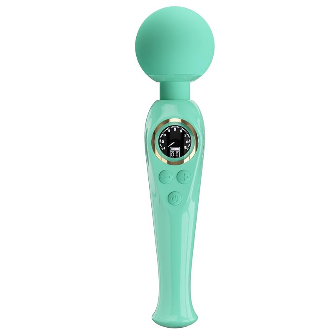 Skyler Massager Wand with Digital Screen Green 1