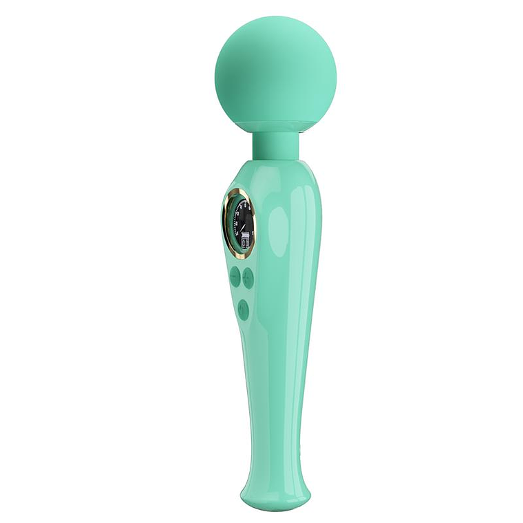 Skyler Massager Wand with Digital Screen Green 3