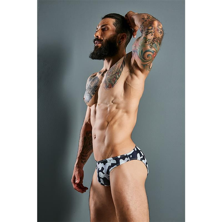 C4M01 Low Rise Bikini Brief Camo 5