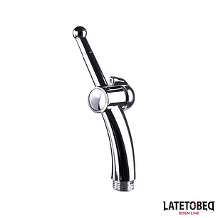 Anal Shower with Closing System Chrome