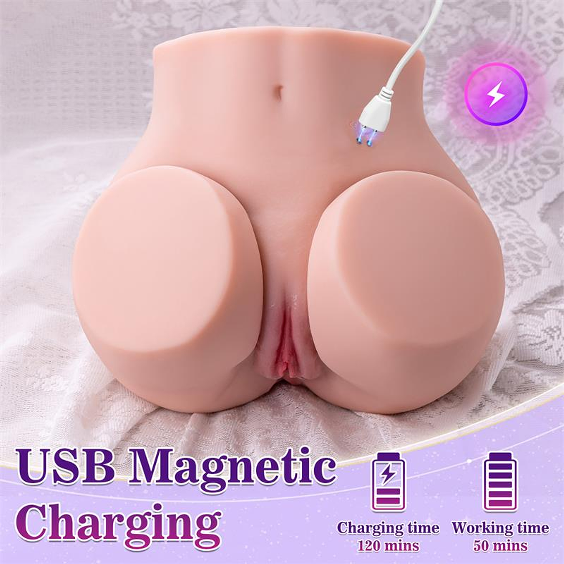 Olga Masturbator with Vibration 3.6 kg 10