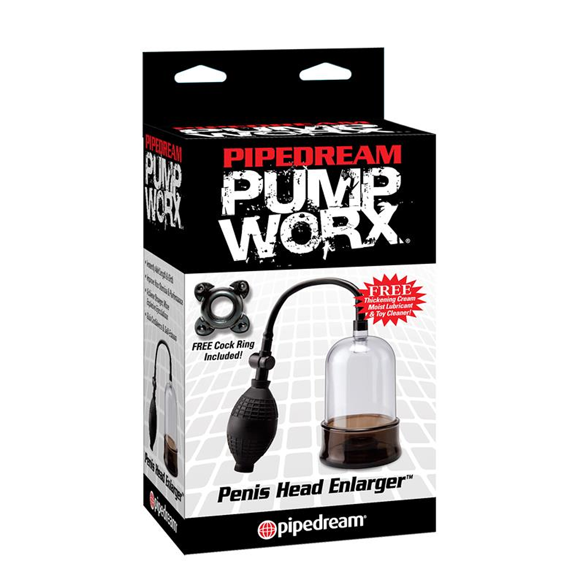 Pump Worx Penis Head Enlarger Black 2