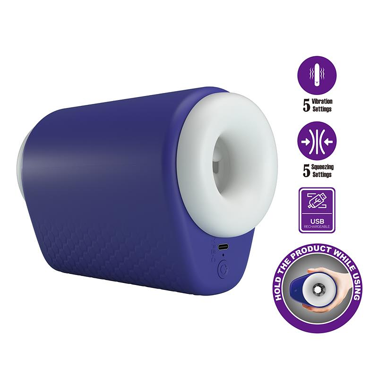 Dj Lady Men Masturbator with Vibration 1