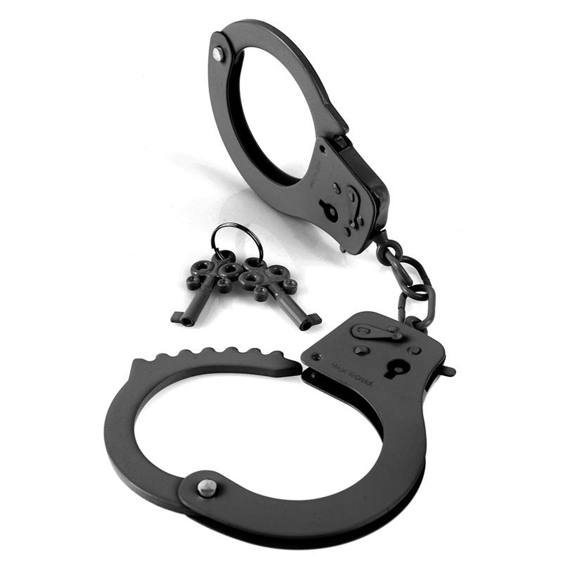 Designer Metal Handcuffs Black 1