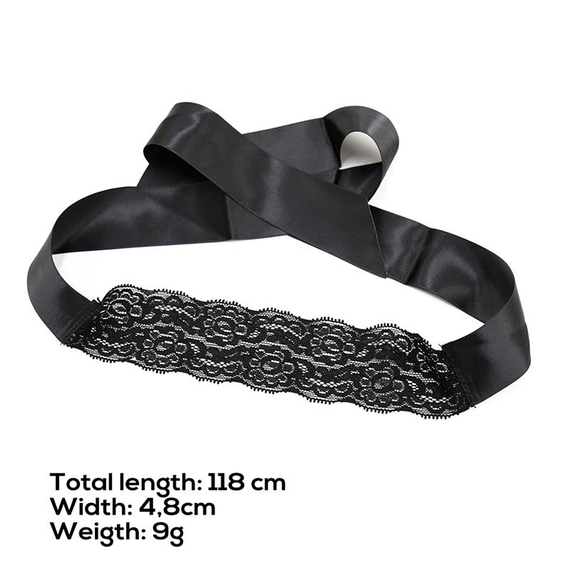 Blindfold with Lace 8