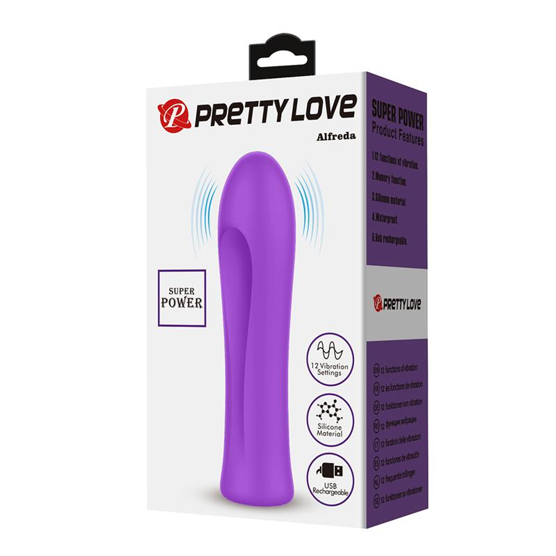 Alfreda Vibrator Purple 7