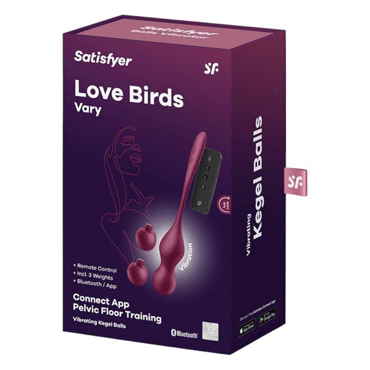 Love Birds Vary Connect App Wine Red 5