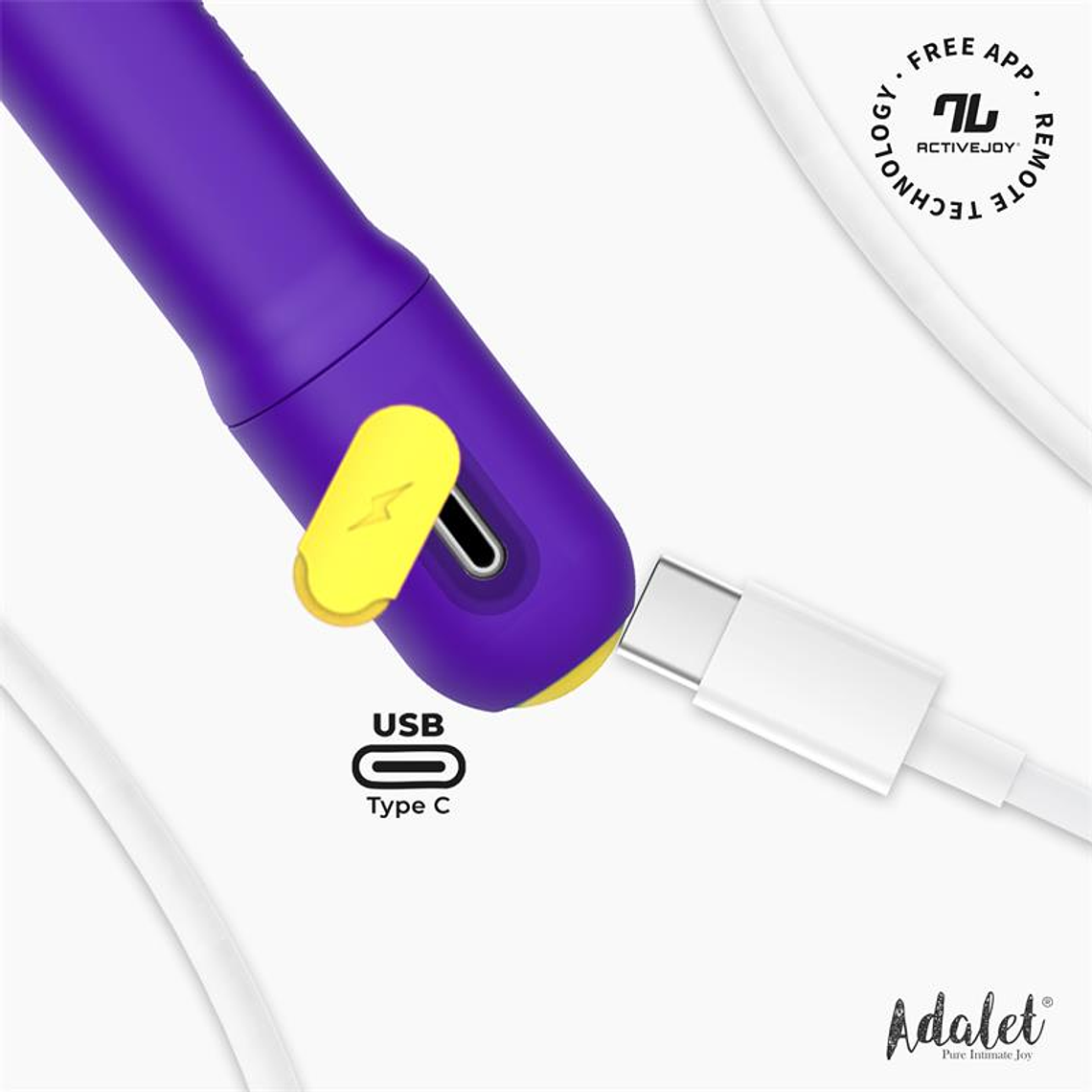 Gently G-Point Vibrator with APP Purple 7