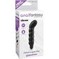 Prostate Stimulator Ribbed P-Spot Vibe Black - Thumbnail 3