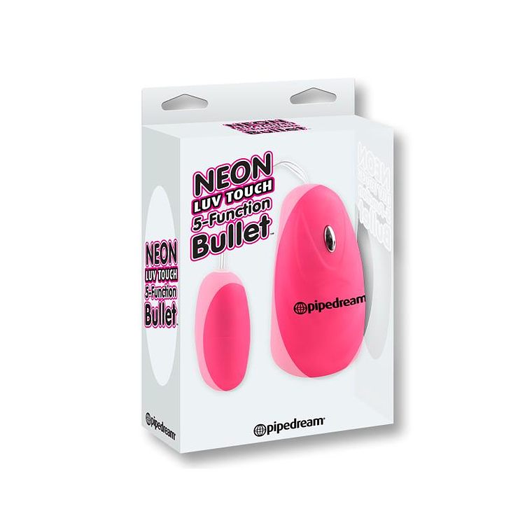 Neon Luv Touch 5-Function Bullet Pink 1